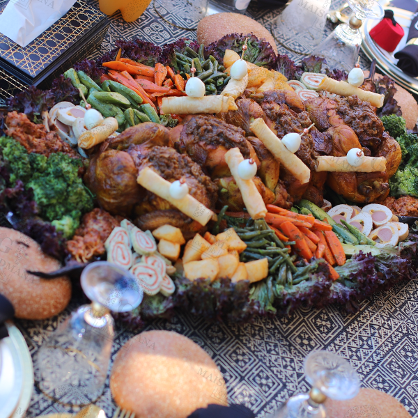 Poulet & légumes sautés